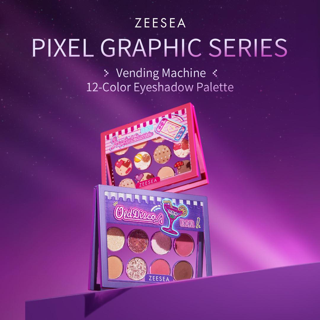BEAUTY AND FUN WITH THE NEW ZEESEA "VENDING MACHINE12" PALETTE - ZEESEA