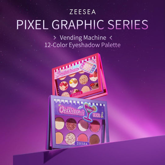BEAUTY AND FUN WITH THE NEW ZEESEA "VENDING MACHINE12" PALETTE - ZEESEA