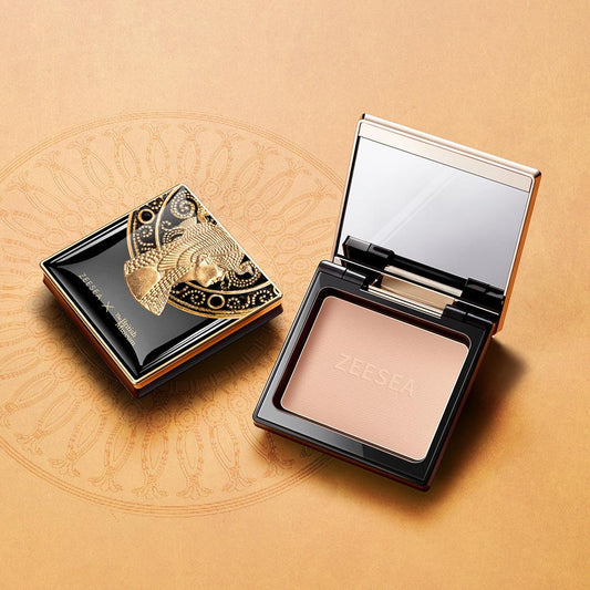 Easy to create smooth skin makeup effect, ZEESEA Pressed Powder use evaluation - ZEESEA