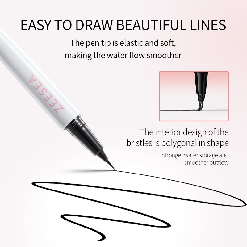 0.1mm Ultra - fine Elf Liquid Eyeliner Pen - ZS - 3842