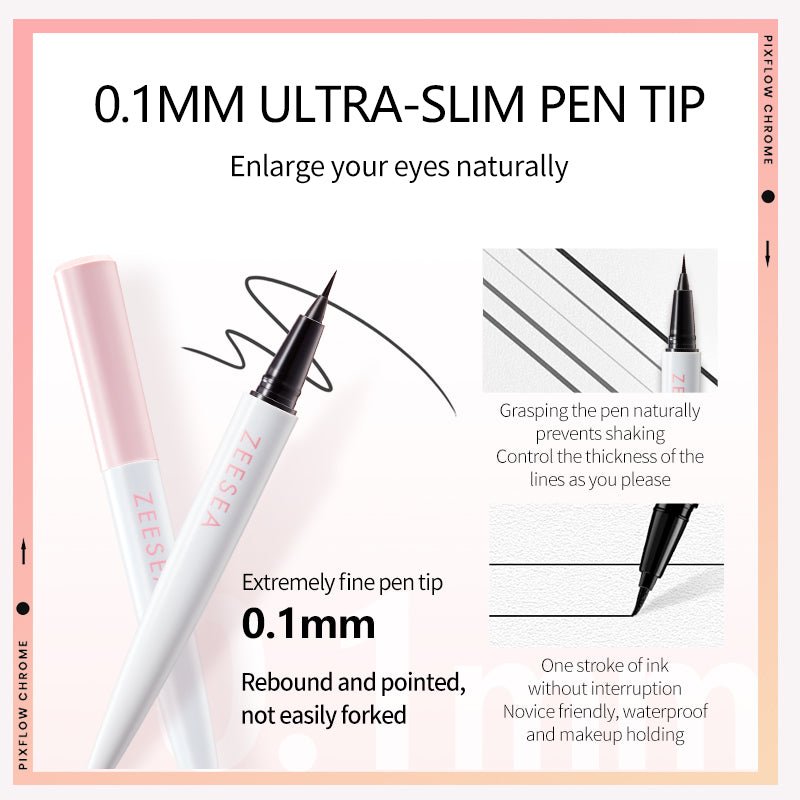 0.1mm Ultra - fine Elf Liquid Eyeliner Pen - ZS - 3842