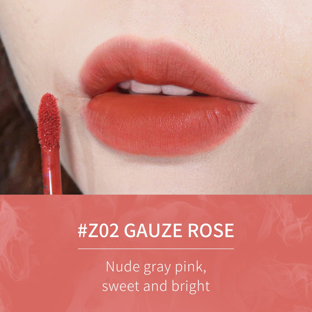 Cloud Gauze Mist Lip Glaze - ZS - 3827