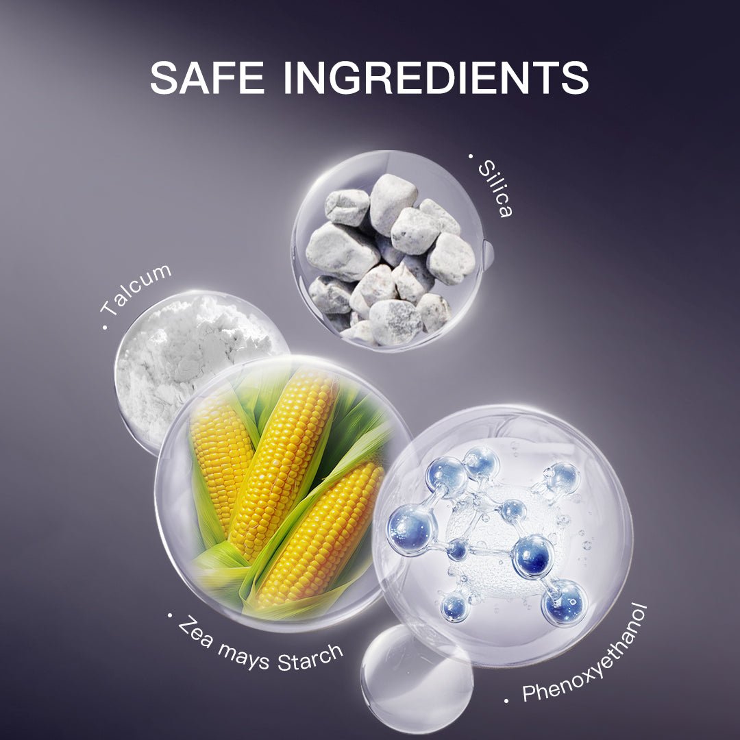 Large - capacity oil - control long - lasting loose powder - 