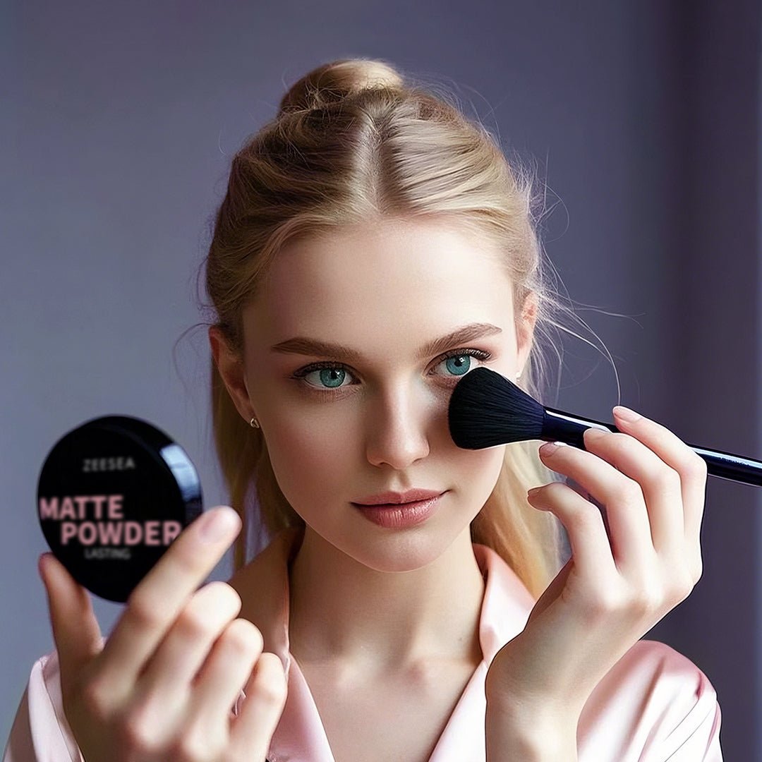 Large - capacity oil - control long - lasting loose powder - 