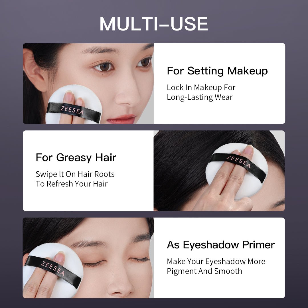 Large - capacity oil - control long - lasting loose powder - 
