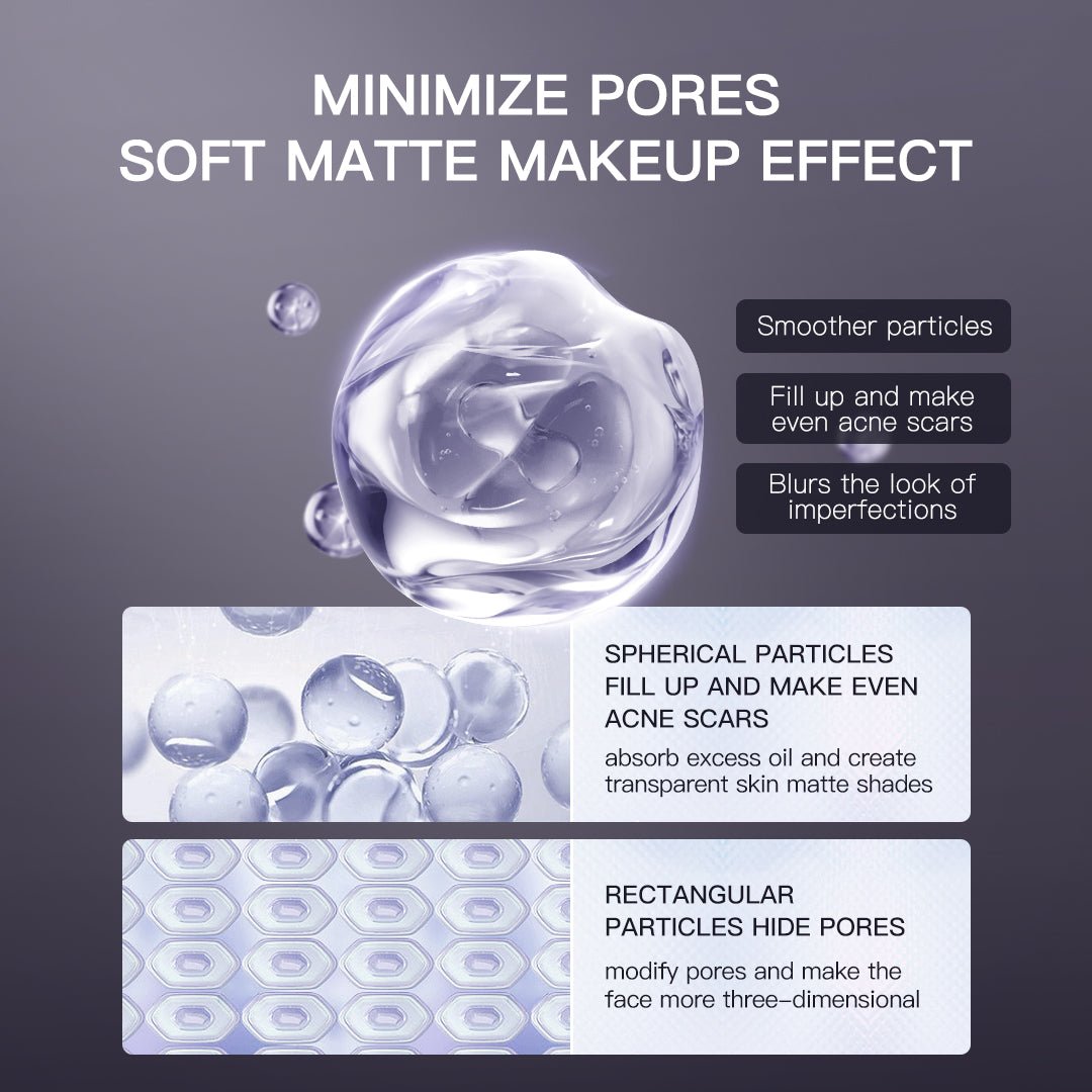 Large - capacity oil - control long - lasting loose powder - 