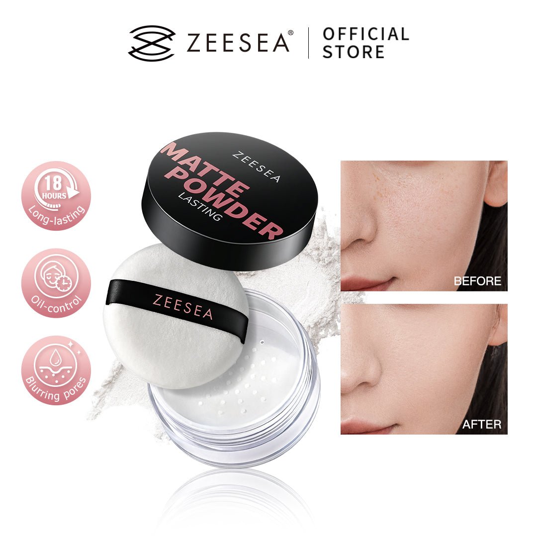 Large - capacity oil - control long - lasting loose powder - 
