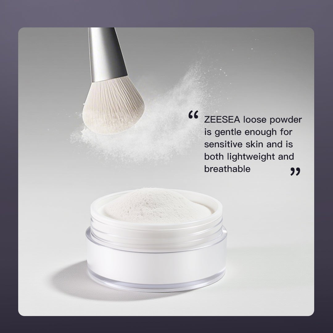 Large - capacity oil - control long - lasting loose powder - 