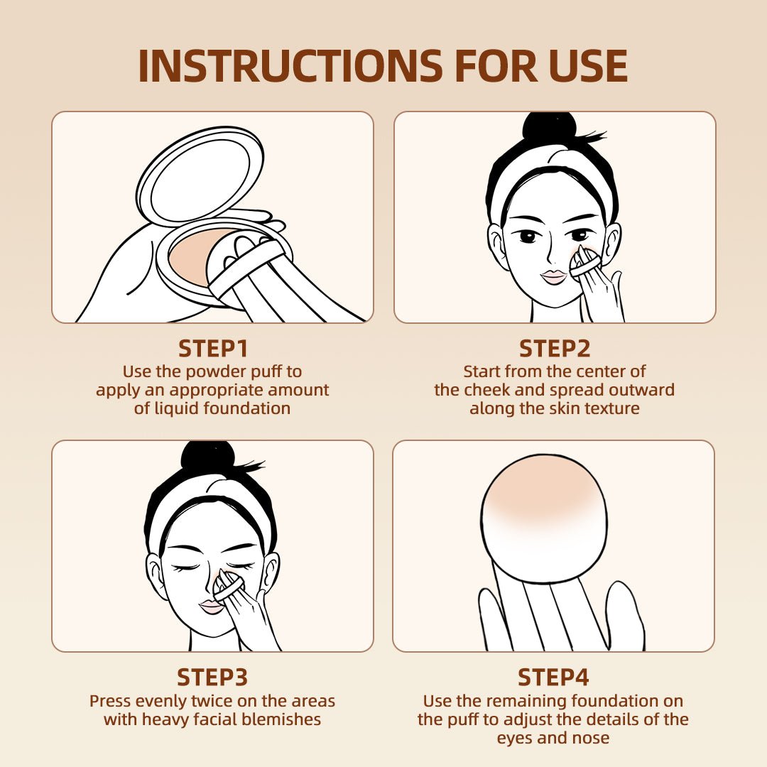 Zeesea Oil Control Concealer Cushion - ZS - 4423