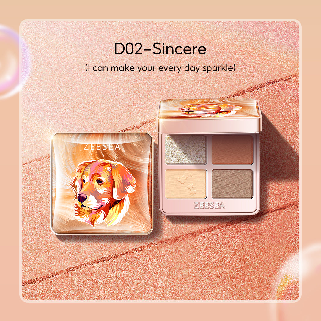 Cure Puppy Eyeshadow Quad - ZEESEA