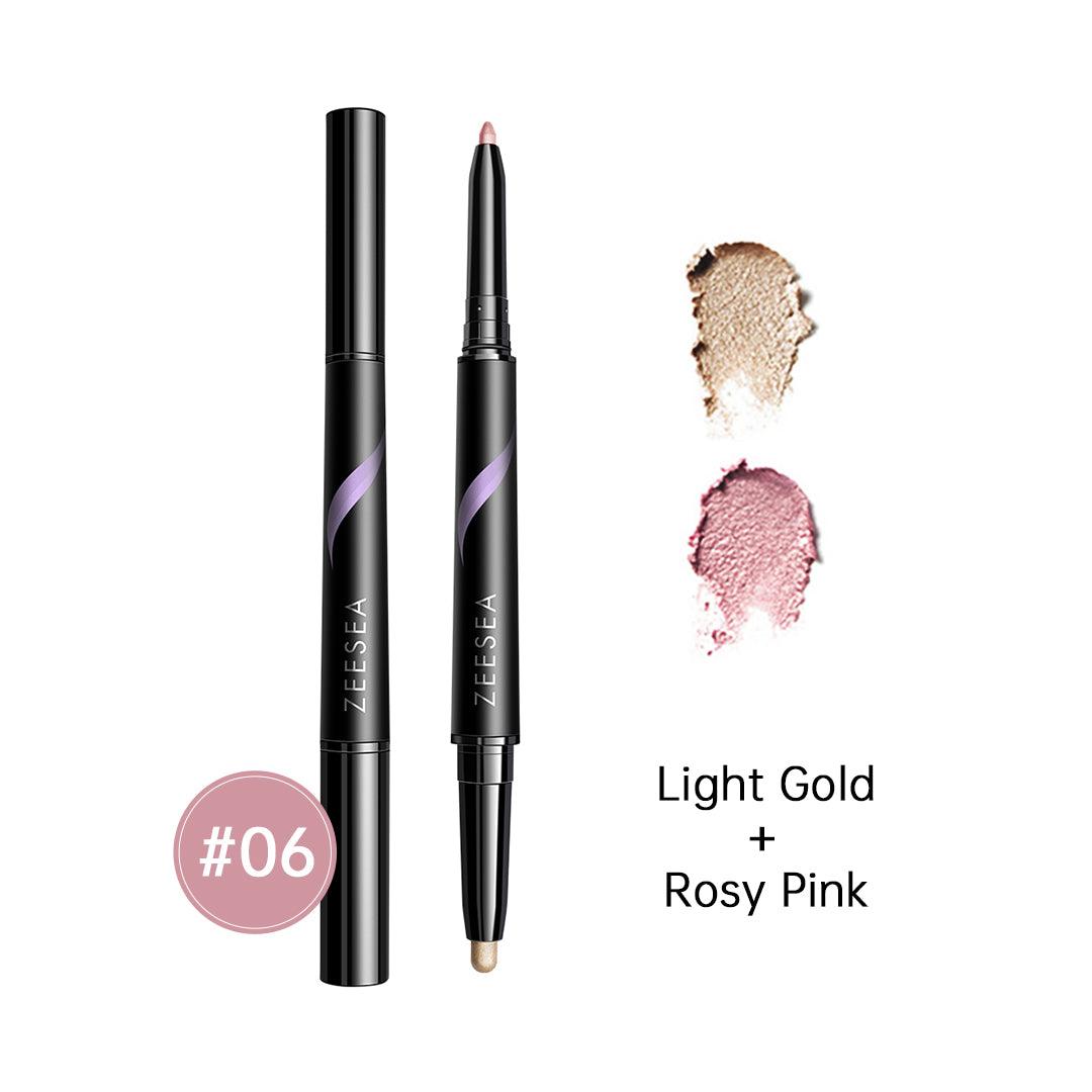Dual Cream Highlighter Eyeshadow Stick - ZEESEA