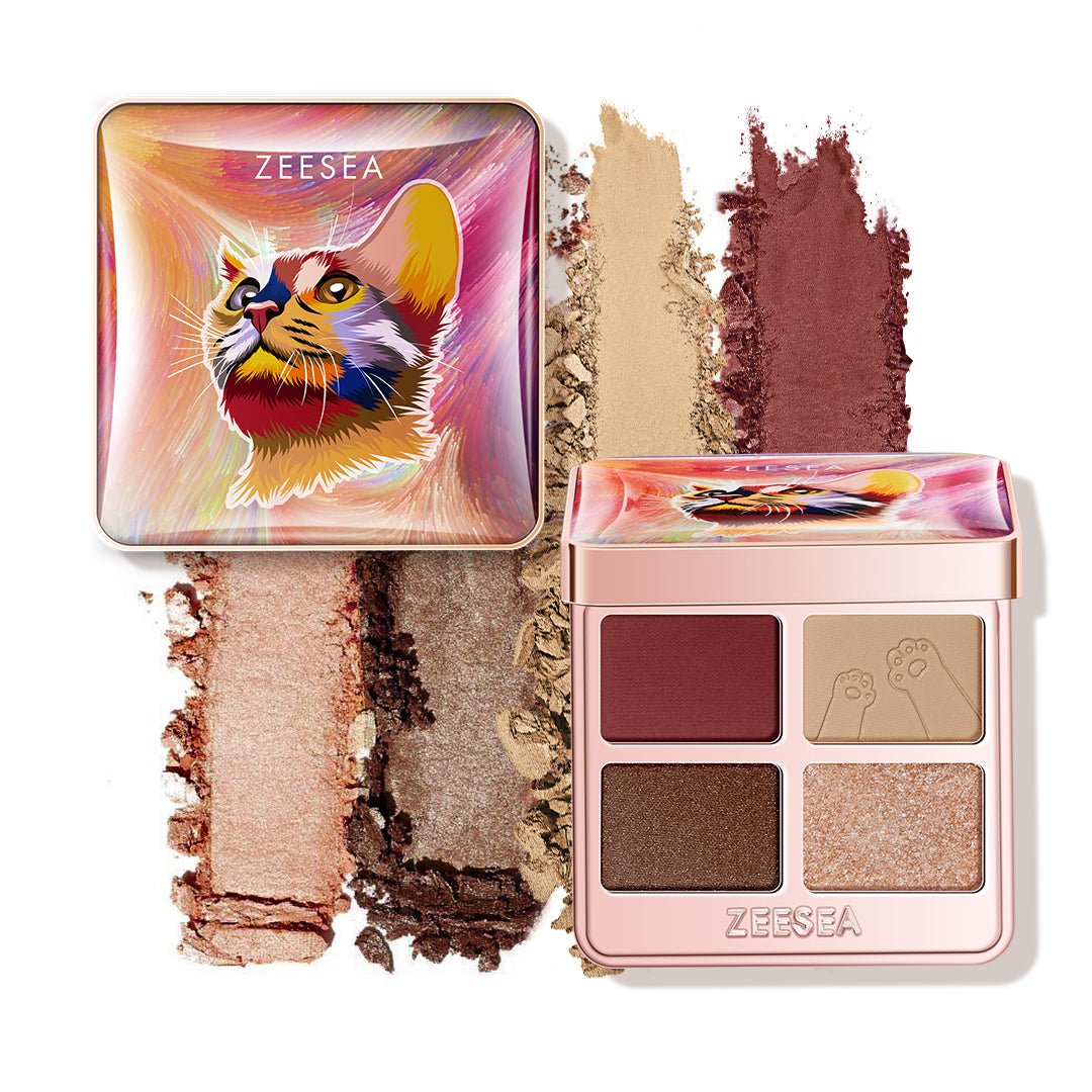 Tipsy Kitty Eyeshadow Quad - ZS-2679