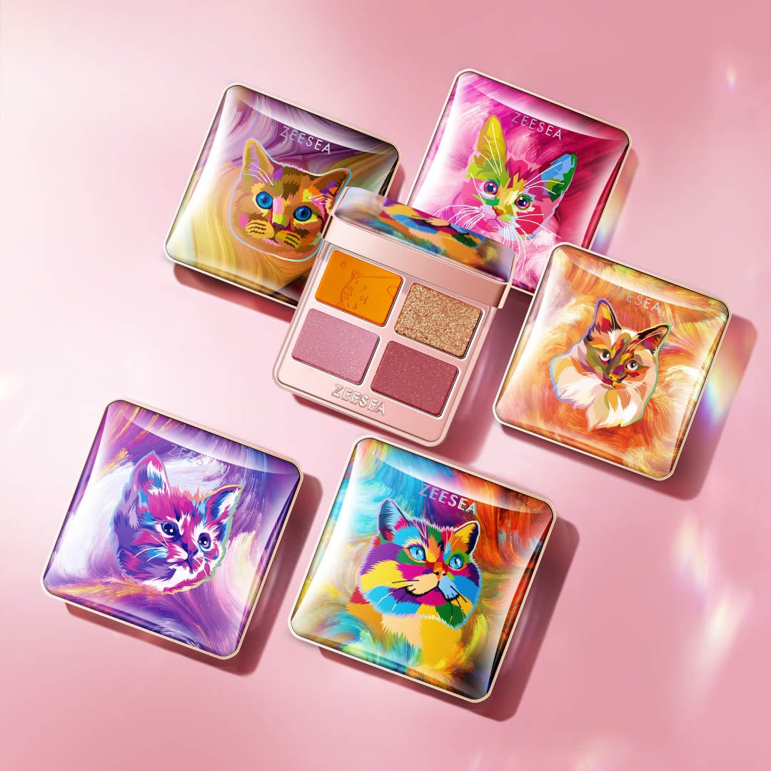 Tipsy Kitty Eyeshadow Quad - ZS-2901